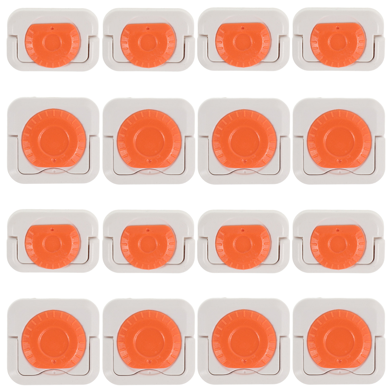 24Pcs Universal Fit Orange ABS - Outlet Cover Baby recension och pris