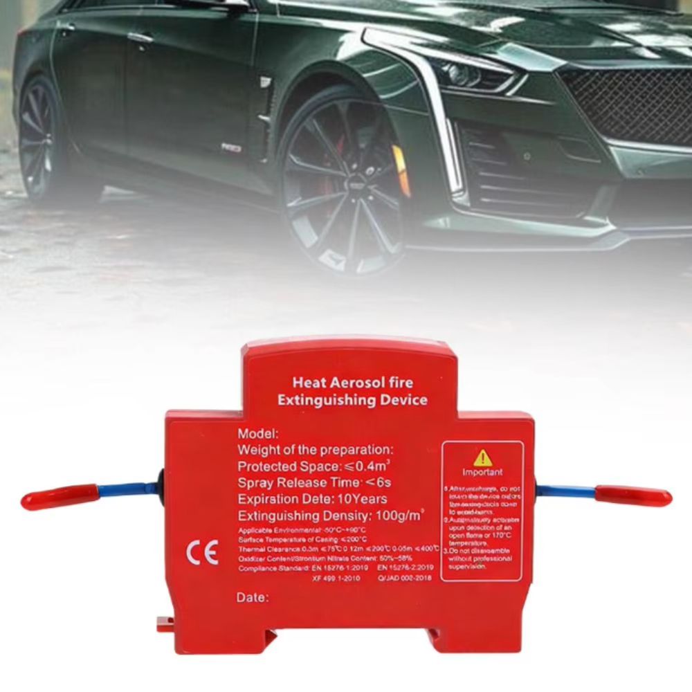 Dual-Line Design Flame Retarda - Fire Extinguisher Small recension och pris