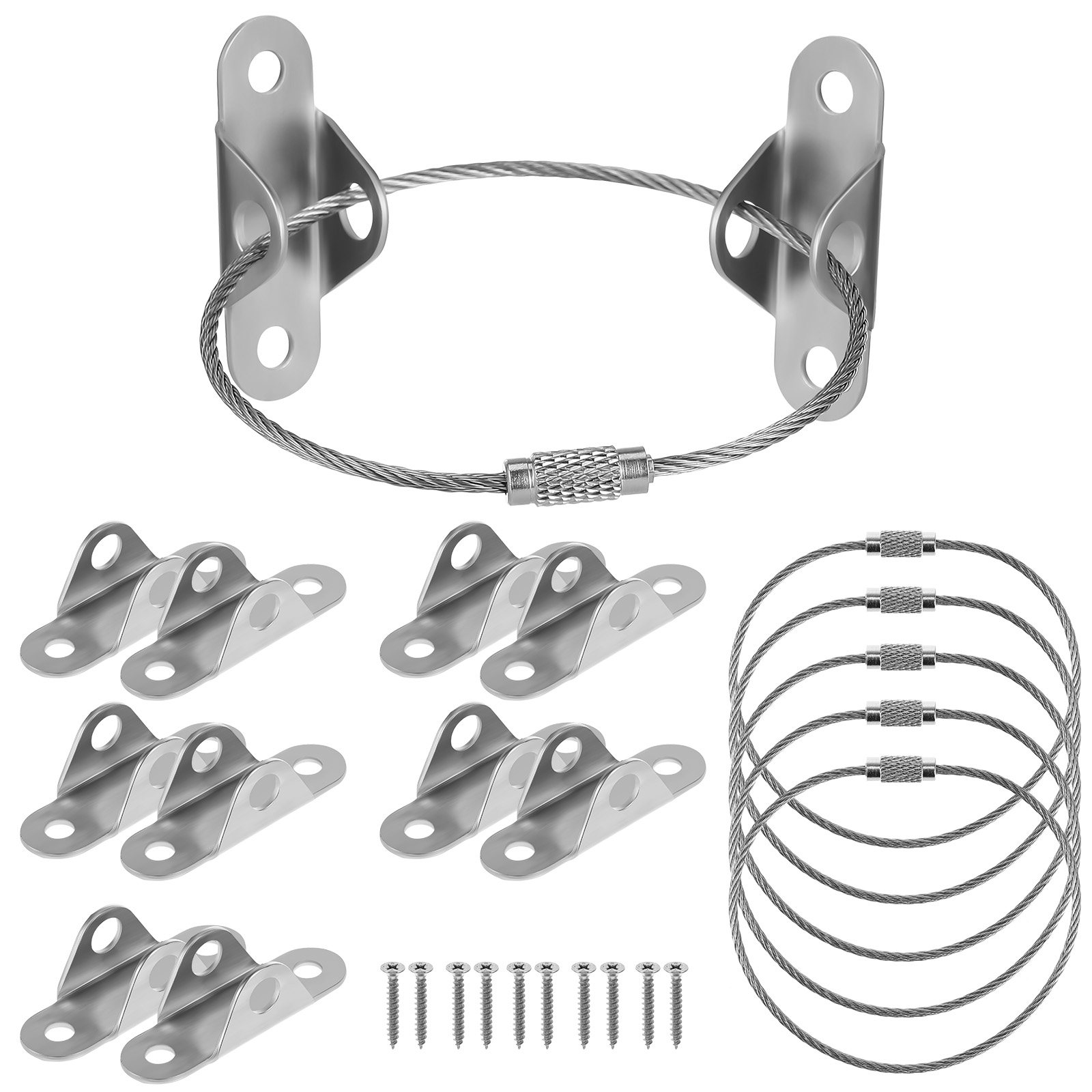 6Sets Anti Tip Furniture Ancho - Earthquake Anchor Strap recension och pris